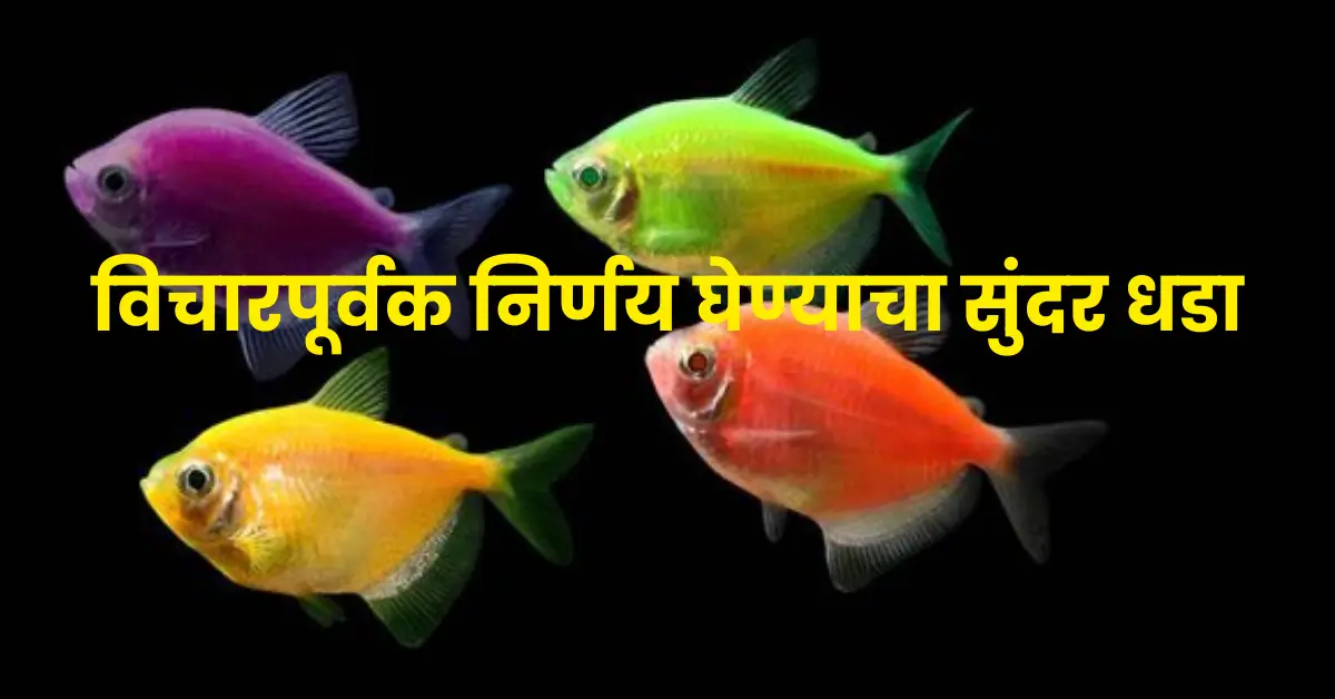 3 Fishes Story – A Beautiful Lesson on Thoughtful Decision Making | 3 मासे कथा – विचारपूर्वक निर्णय घेण्याचा सुंदर धडा