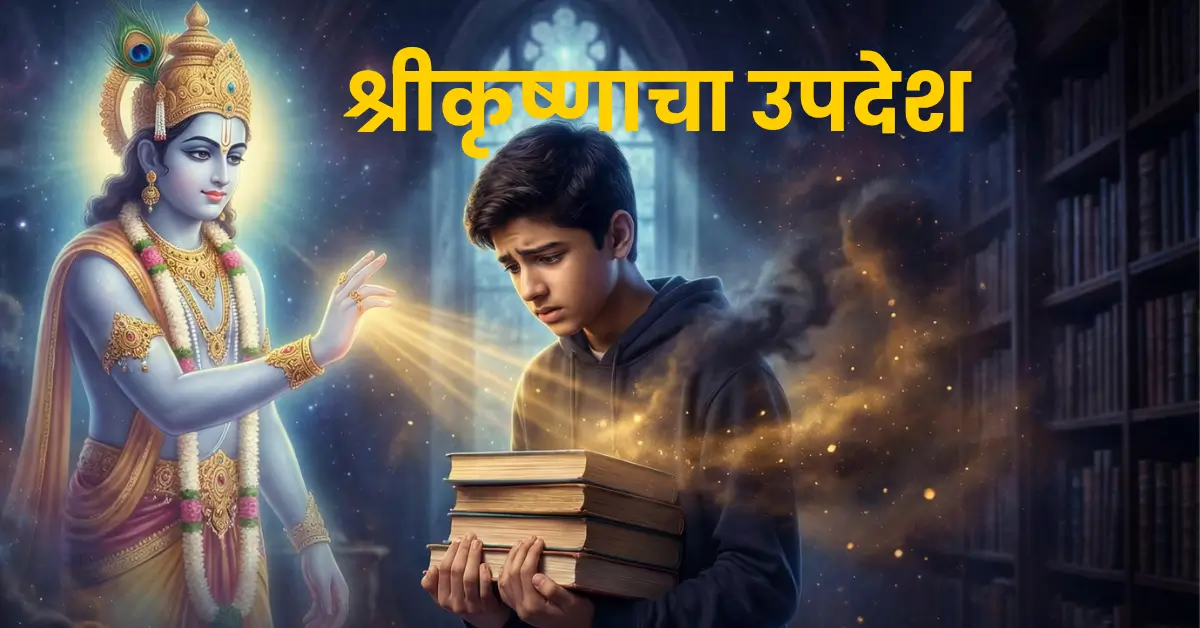 The Forgotten Lesson of Krishna – A Life-Changing Story of Inner Strength, Fear, and Enlightenment |श्रीकृष्णाचा विसरलेला उपदेश – भीती, धैर्य आणि आत्मज्ञान देणारी जीवन बदलून टाकणारी कथा