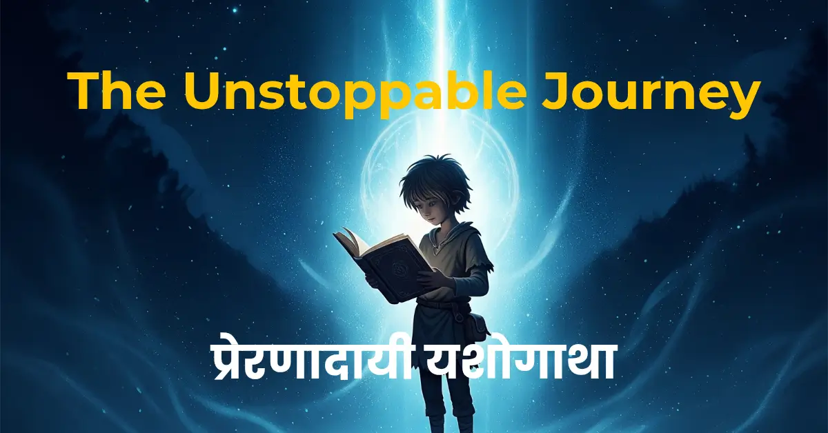 The Unstoppable Journey : अडथळ्यांना हरवून उभा राहिलेला विजय – एक खऱ्या आयुष्याची प्रेरणादायी यशोगाथा