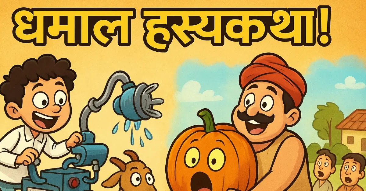 Unbelievably Funny Marathi Hasyakatha | बंडूचा भन्नाट शोध आणि गणपतचा बोलणारा भोपळा – हसून हसून पोट दुखेल अशा दोन धमाल कथा