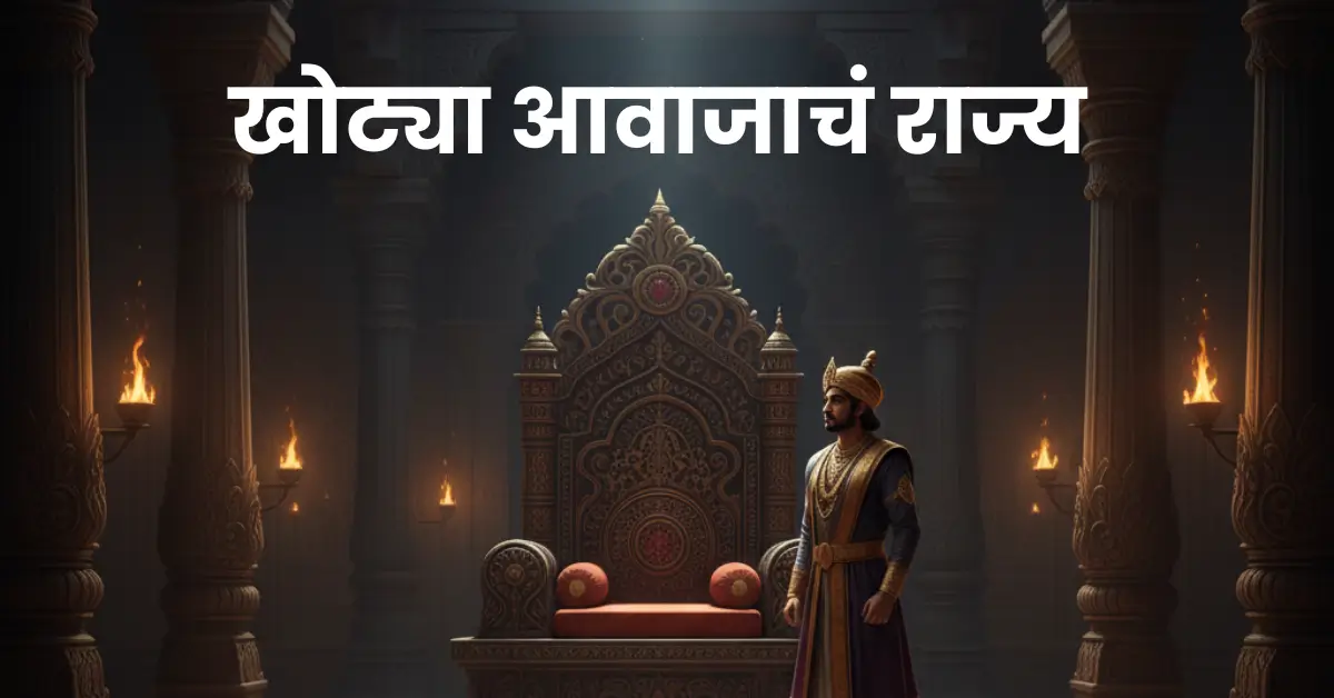 A Kingdom Ruled by a Lie | A Shocking & Thought-Provoking Moral Story | खोट्या आवाजाचं राज्य | सत्य आणि सत्तेची धक्कादायक मराठी बोधकथा