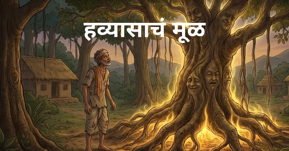 Root of Greed | When Desires Were Fulfilled but Humanity Was Lost | A Shocking Moral Story | हव्यासाचं मूळ | इच्छा पूर्ण झाली… पण माणूस हरवला | धक्कादायक मराठी बोधकथा