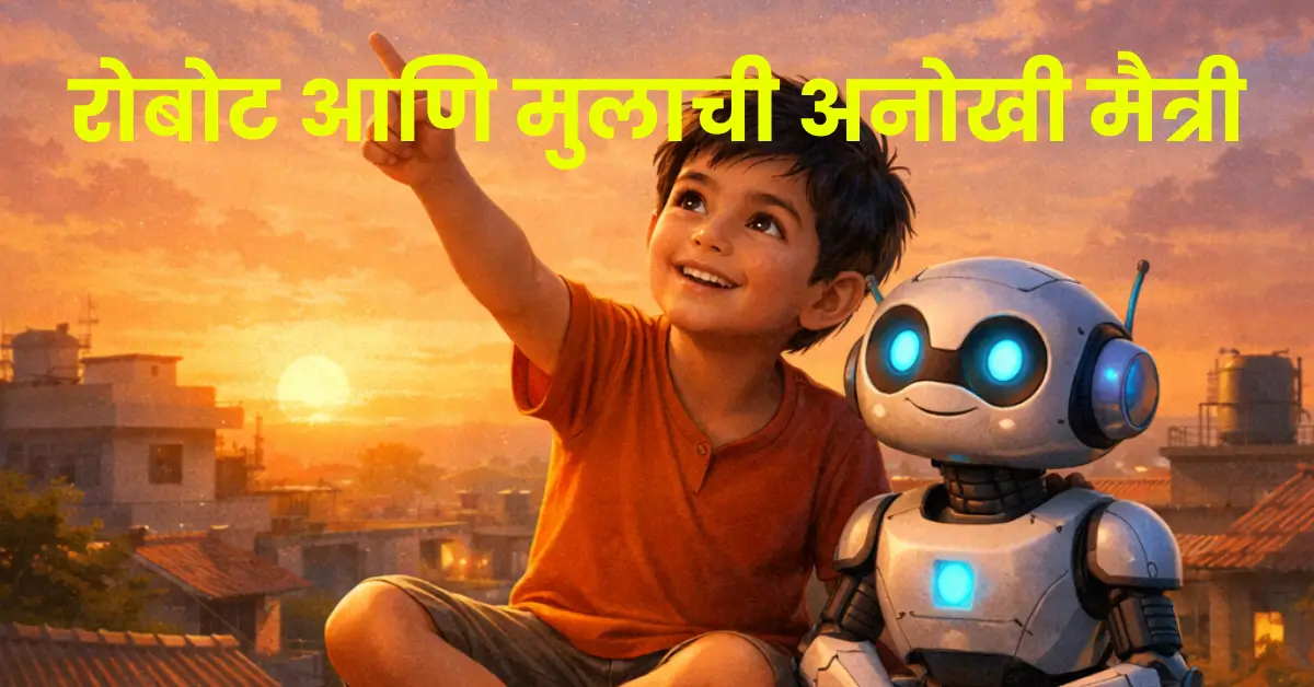 The Robot Who Became a Friend | रोबोट आणि मुलाची अनोखी मैत्री