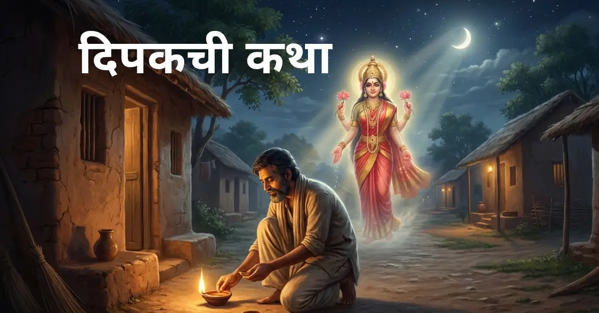 The Story of Deepak – Goddess Lakshmi’s Test | दीपकाची कथा – लक्ष्मीची परीक्षा | श्रद्धा, संयम आणि खऱ्या संपत्तीची गोष्ट