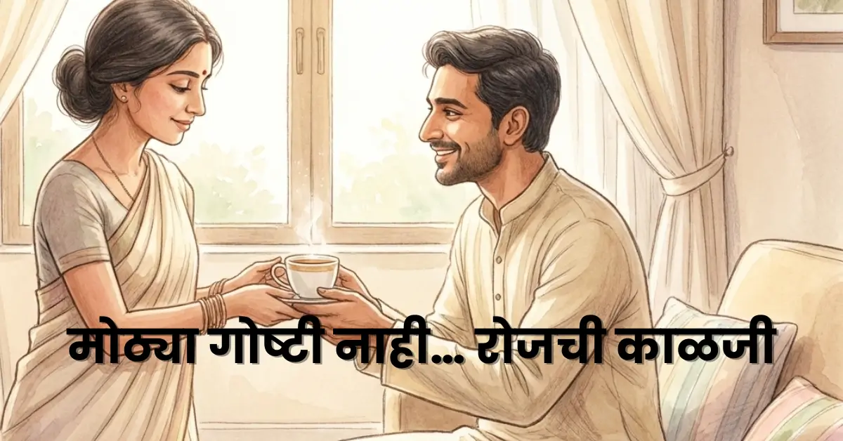 Love Is in the Little Things | रोजची छोटी काळजी म्हणजेच खरं प्रेम