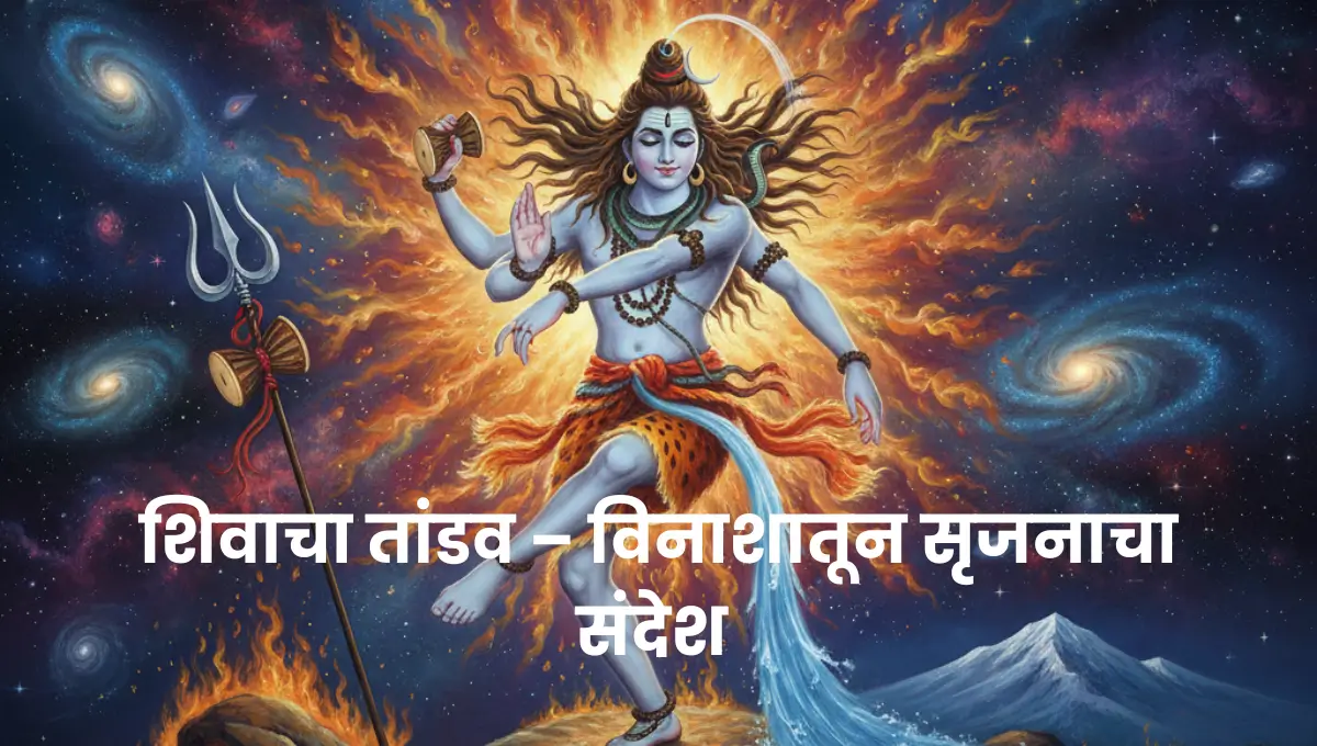 Shiv Tandav Story in Marathi – The Cosmic Dance of Destruction and Creation | शिवाचा तांडव – विनाशातून सृजनाचा संदेश | पौराणिक कथा मराठी | Shiv Tandav Story
