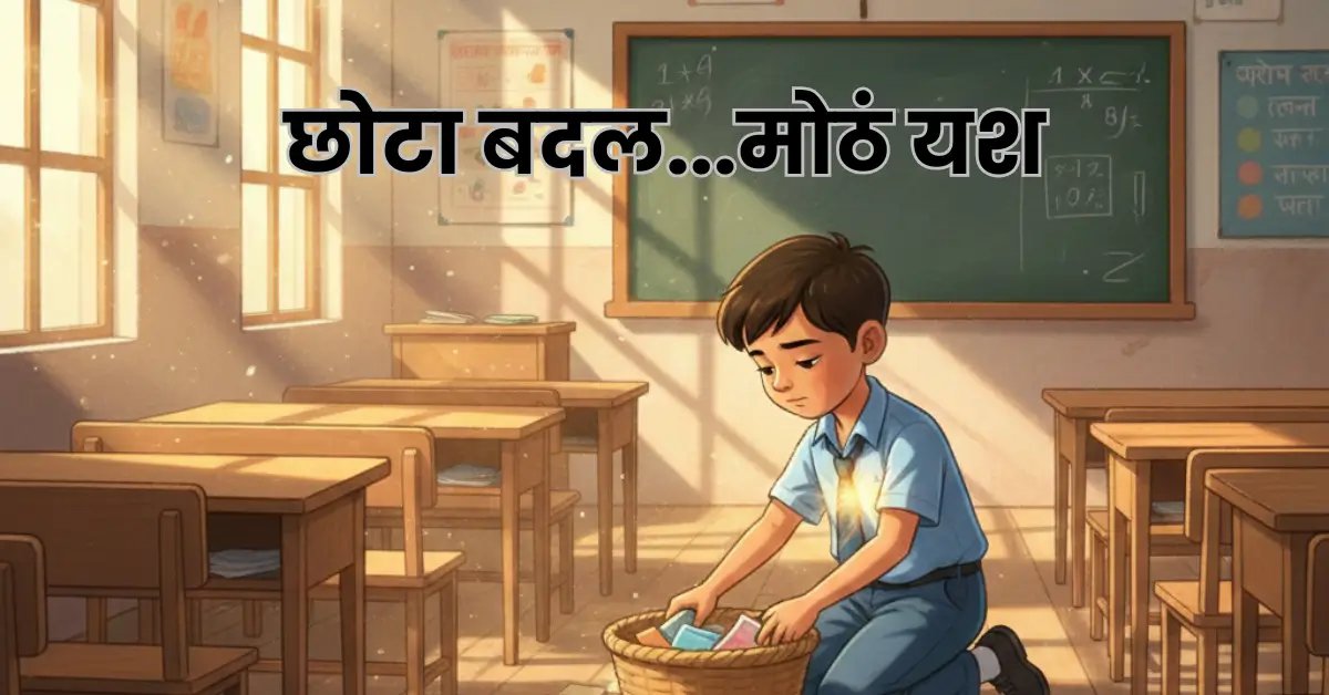 The Shocking Transformation of a Lazy Boy | How One Small Habit Changed His Life Forever | आळशी मुलाचा जबरदस्त बदल | एका छोट्या सवयीने बदललं संपूर्ण आयुष्य