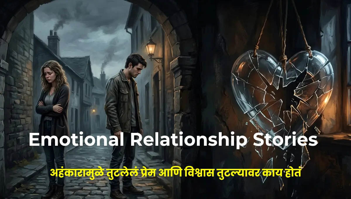 2 Emotional Relationship Stories – When Ego Breaks Love and When Trust Is Broken | भावनिक नात्यांच्या कथा – अहंकारामुळे तुटलेलं प्रेम आणि विश्वास तुटल्यावर काय होतं