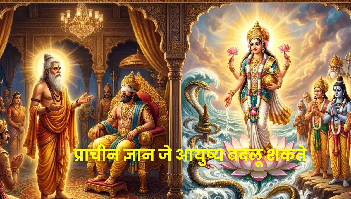 Wisdom & Prosperity Stories in Marathi | विदुर नीतीचे जीवनसूत्रे आणि समुद्रातून लक्ष्मी उदयाची कथा