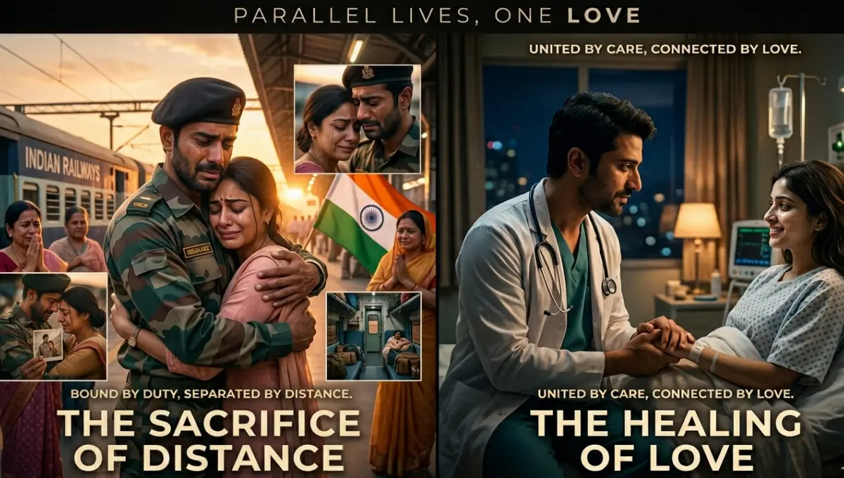 2 Heart Touching Love Stories : Soldier Love & Hospital Romance | 2 हृदयस्पर्शी प्रेमकथा ❤️🇮🇳🏥