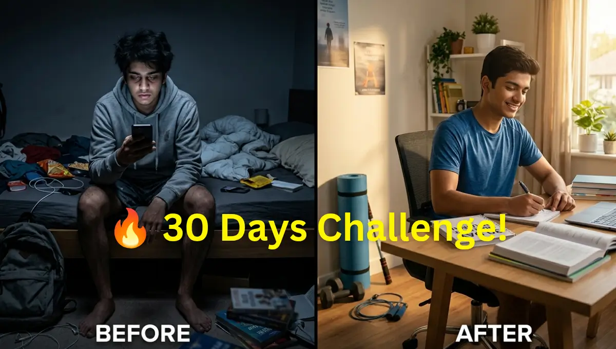 30 Days Self-Transformation Challenge Story in Marathi | 30 दिवस स्वतःला बदलण्याचा चॅलेंज आणि बदललेलं आयुष्य