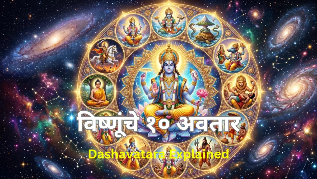 From Matsya to Kalki : The Complete Story of Lord Vishnu’s 10 Avatars & Their Life Lessons | मत्स्य ते कल्की : विष्णूंच्या दशावतारांची संपूर्ण कथा आणि शिकवण