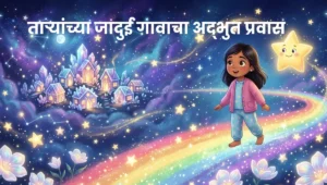 The Magical Journey to the Village of Stars – A Bedtime Story for Kids | ताऱ्यांच्या जादुई गावाचा अद्भुत प्रवास – मुलांसाठी सुंदर झोपण्यापूर्वीची गोष्ट
