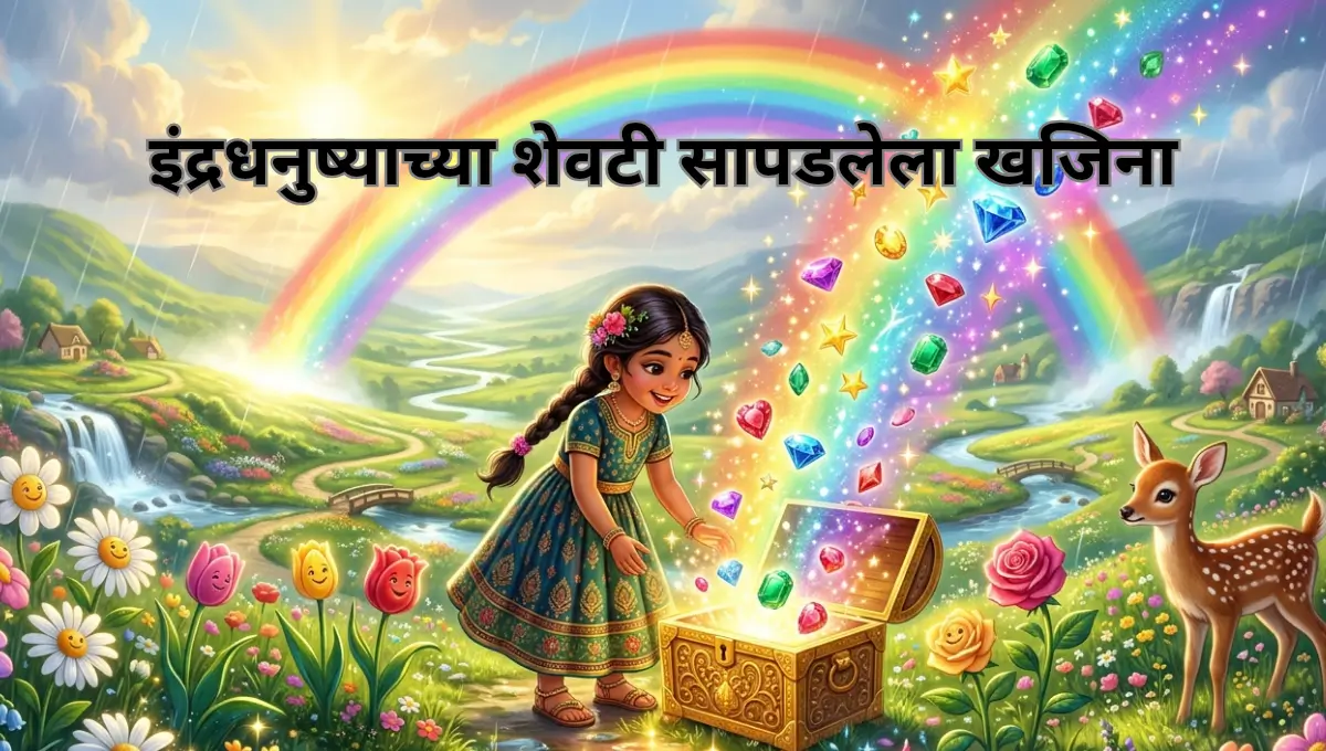 The Magical Rainbow Treasure Hunt | जादुई इंद्रधनुष्य आणि हरवलेल्या खजिन्याचा शोध
