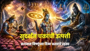 The Origin of Sudarshan Chakra : The Divine Weapon of Lord Vishnu | सुदर्शन चक्राची उत्पत्ती : भगवान विष्णूंच्या दिव्य अस्त्राचे रहस्य