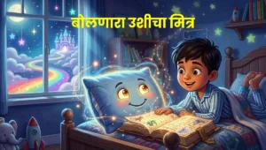 The Talking Pillow Friend – A Magical Bedtime Story for Kids | बोलणारा उशीचा मित्र – मुलांसाठी जादुई झोपण्यापूर्वीची सुंदर गोष्ट